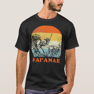 Waianae Oahu Hawaii Vintage Surfing Vacation T-Shirt