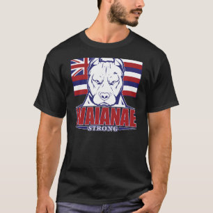Waianae Strong Hawaii Hawaiian Flag, Hawaii 96792 T-Shirt