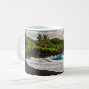 Waianapanapa Beach Coffee Mug