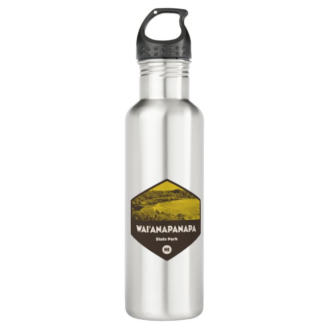 Wai'anapanapa State Park Hawaii 710 Ml Water Bottle (Front)