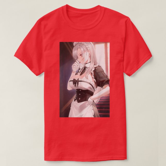 Waifu Anime Girl Japanese Aesthetic Kawaii  T-Shirt (Design Front)