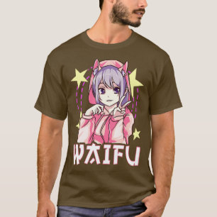 Waifu Girl Japanese CuteKawaii Senpai T-Shirt