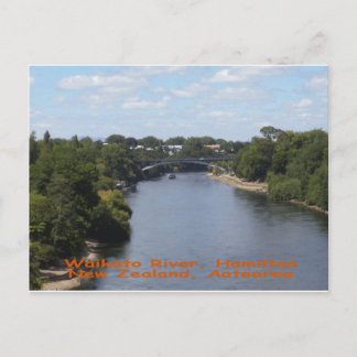 Waikato River, Hamilton Postcard