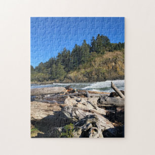 Waikiki Beach, Cape Disappointment, Washington Jigsaw Puzzle