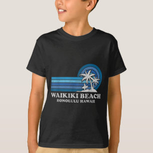 Waikiki Beach Honolulu Hawaii Family Summer T-Shirt
