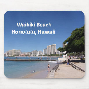 Waikiki Beach, Honolulu Mouse Mat