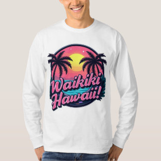 Waikiki Beach Long Sleeve T-Shirt