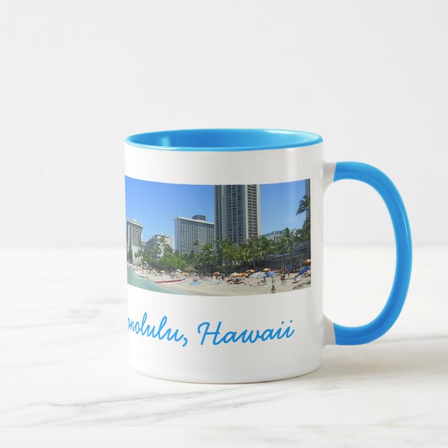 Waikiki Beach Mug (Right)