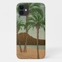 Waikiki Beach Vintage Distressed Postcard