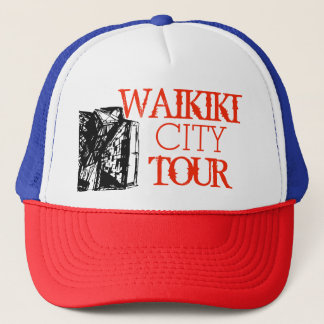 WAIKIKI CITY TOUR TRUCKER HAT