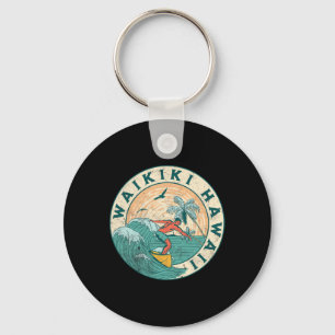 Waikiki Hawaii Key Ring