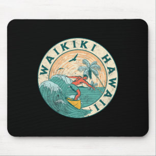 Waikiki Hawaii Mouse Mat