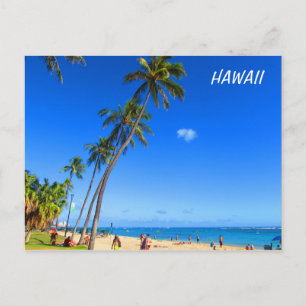 Waikiki Hawaii Postcard