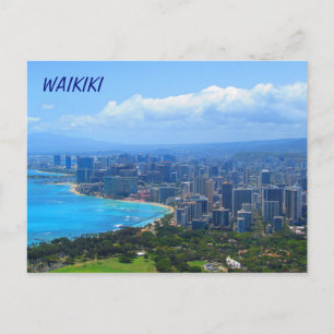 Waikiki Hawaii Postcard
