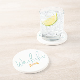 Waikiki, Hawaii Travel Souvenir Coaster