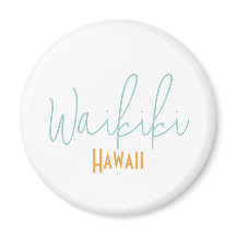 Waikiki, Hawaii Travel Souvenir