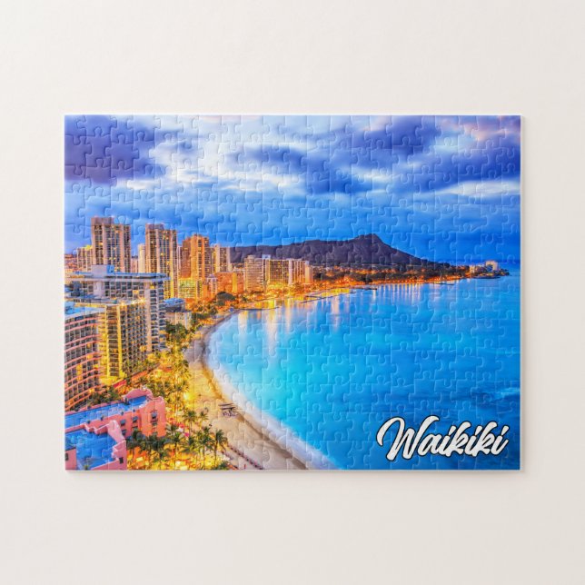 Waikiki, Hawaii, United States Jigsaw Puzzle (Horizontal)