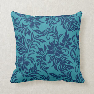 Waikiki Hibiscus Hawaiian Reversible Pillows