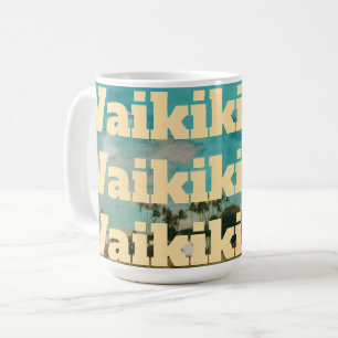 Waikiki, Honolulu, Oahu, Hawaii Coffee Mug