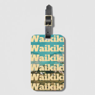 Waikiki, Honolulu, Oahu, Hawaii Luggage Tag
