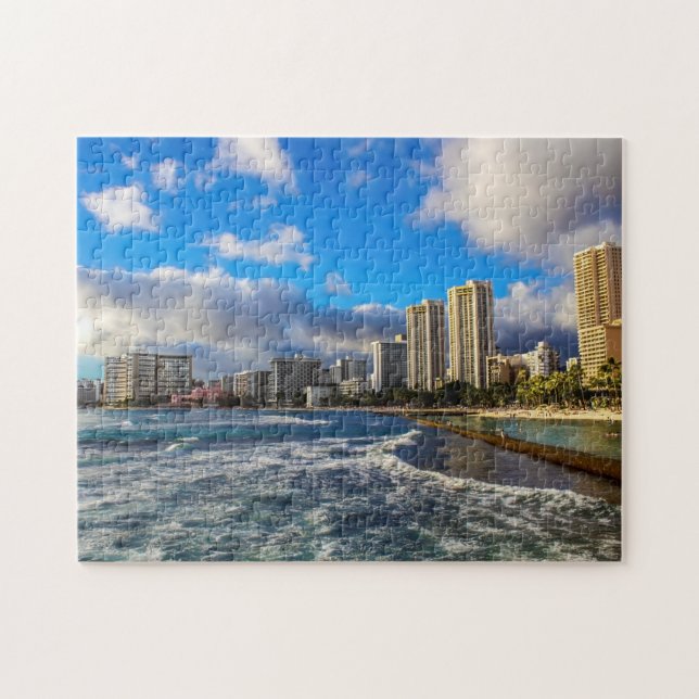 Waikiki Oahu Puzzle (Horizontal)