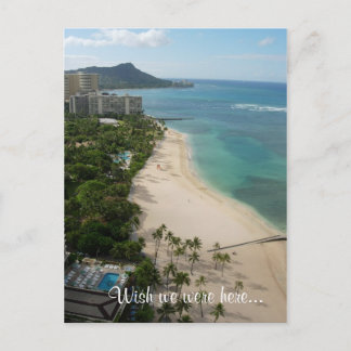 Waikiki Paradise, Wish we were here... Postcard