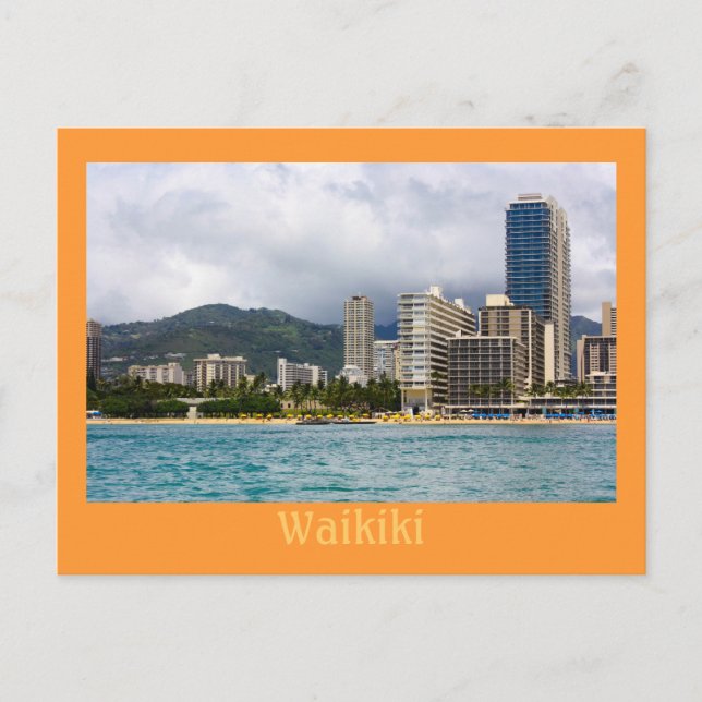 Waikiki Postcard (Front)