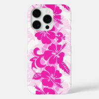 Waikoloa Hawaiian Hibiscus Floral Pink
