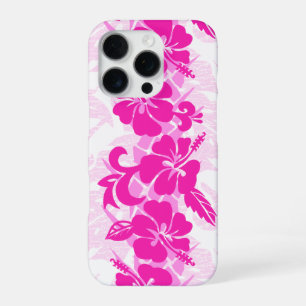 Waikoloa Hawaiian Hibiscus Floral Pink iPhone 16 Pro Case