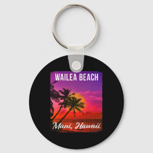 Wailea Beach Maui Hawaii Hawaiian Islands Key Ring