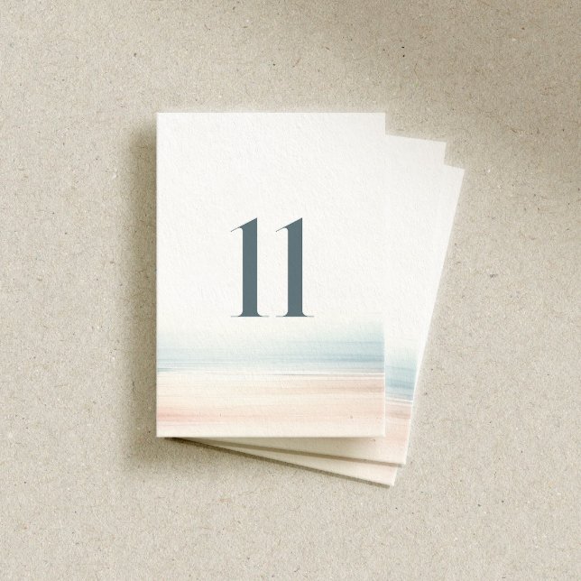 Wailea Wedding Table Number (Creator Uploaded)