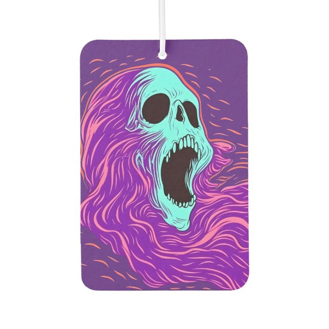 Wailing Banshee Car Air Freshener (Front)