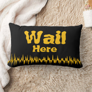 Wailing Pillow Cute Horror Decorative Throw Pillow