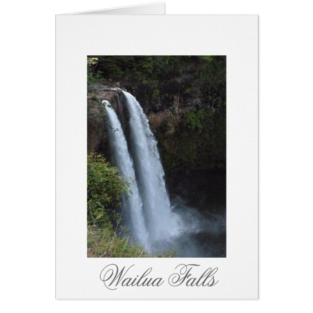 Wailua Falls Kauai Hawaii (Front)