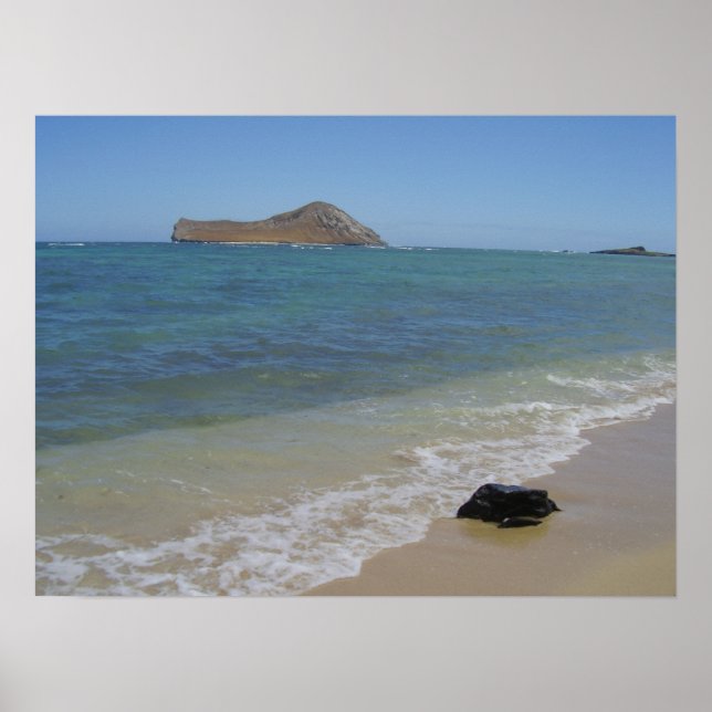 Waimanalo Beach Poster (Front)