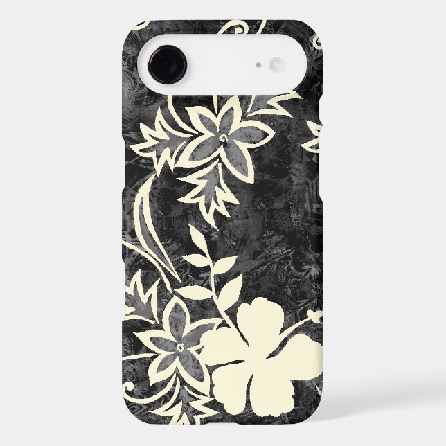 Waimanalo Hawaiian Hibiscus Batik Case-Mate iPhone Case (Back)