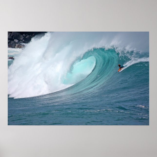 Waimea Bay Boogieboarder Poster (Front)