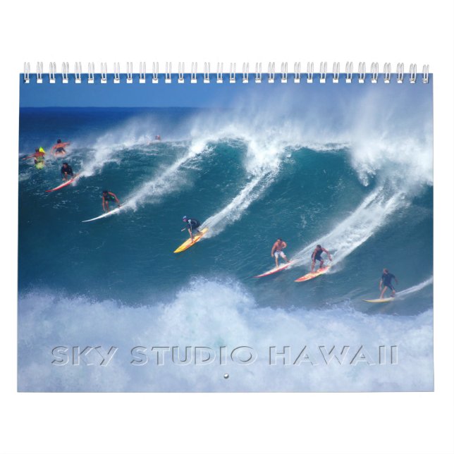 Waimea Bay Calendar (Cover)