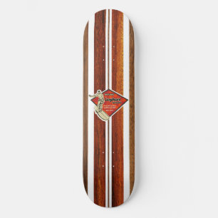 Waimea Bay Vintage Surf Skateboard