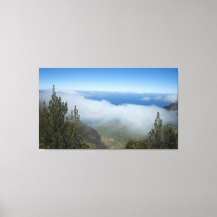 Waimea Canyon Above the Clouds, Kauaʻi  Hawaii Canvas Print