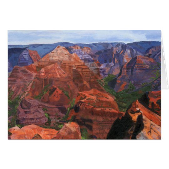 Waimea Canyon Hawaii Card