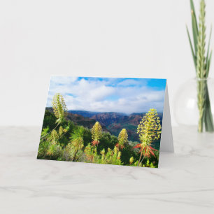 Waimea Canyon   Kauai, Hawaii Card