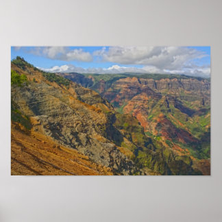 Waimea Canyon, Kauai, Hawaii Poster