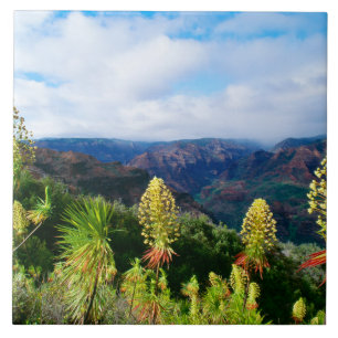 Waimea Canyon   Kauai, Hawaii Tile