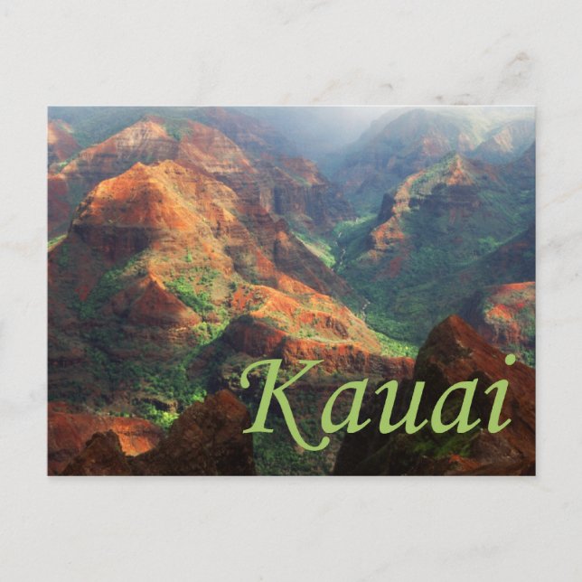 Waimea Canyon Postcard (Front)