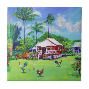 Waimea Plantation Cottage Number 49 Red House Tile