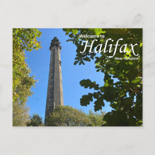Wainhouse Tower Halifax postcard