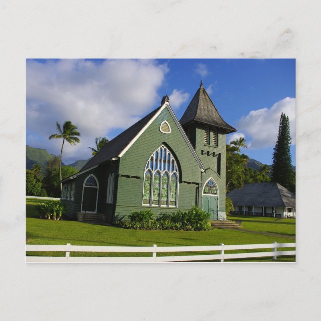 Waioli Huiia Church - Kauai Postcard (Front)