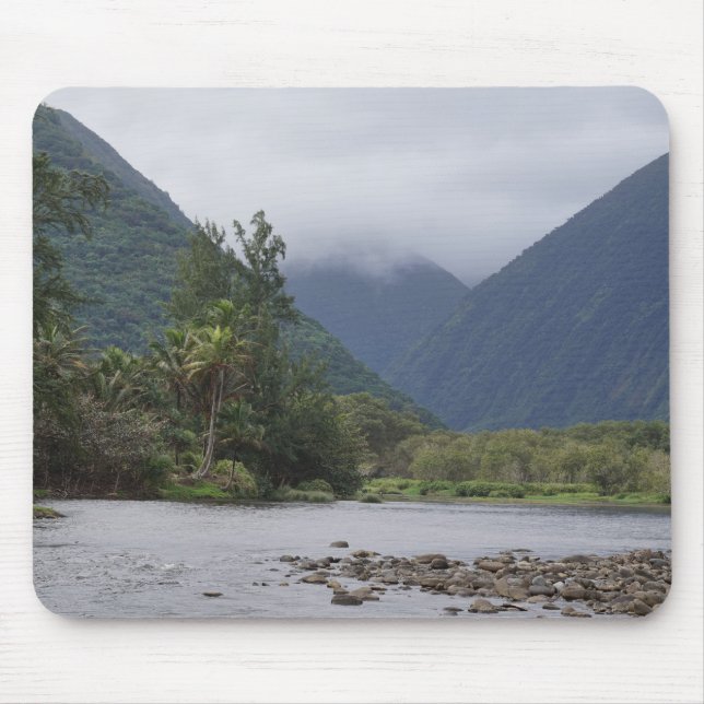 Waipio Valley Mouse Mat (Front)