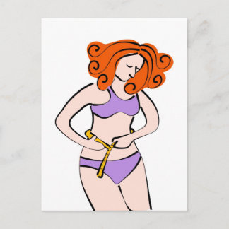 Waistline Postcard